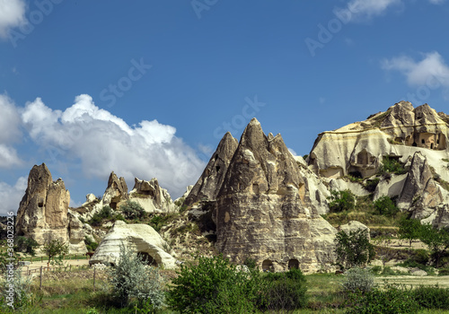 Landscape Cappadocia Turkey Goreme cave capadocia tourism Anatolia