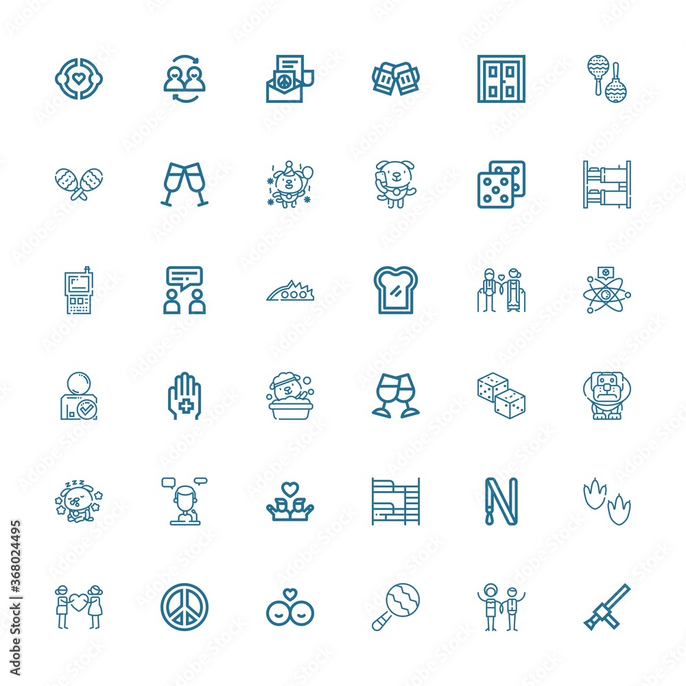 Editable 36 two icons for web and mobile Editable 36 two icons for web and mobile