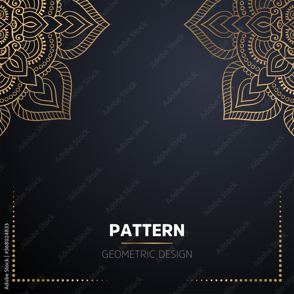 Fototapeta premium luxury ornamental mandala design background