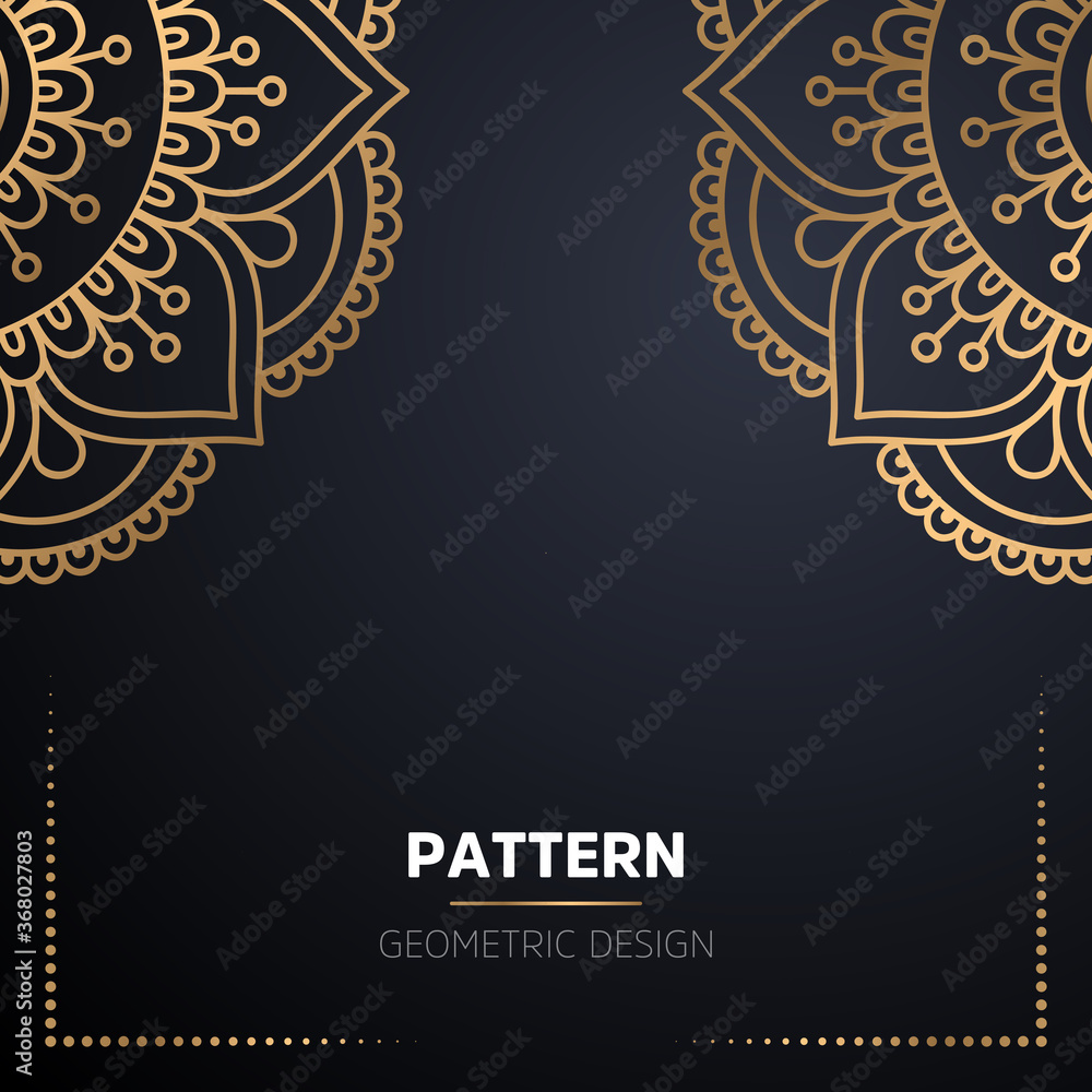 Fototapeta premium luxury ornamental mandala design background