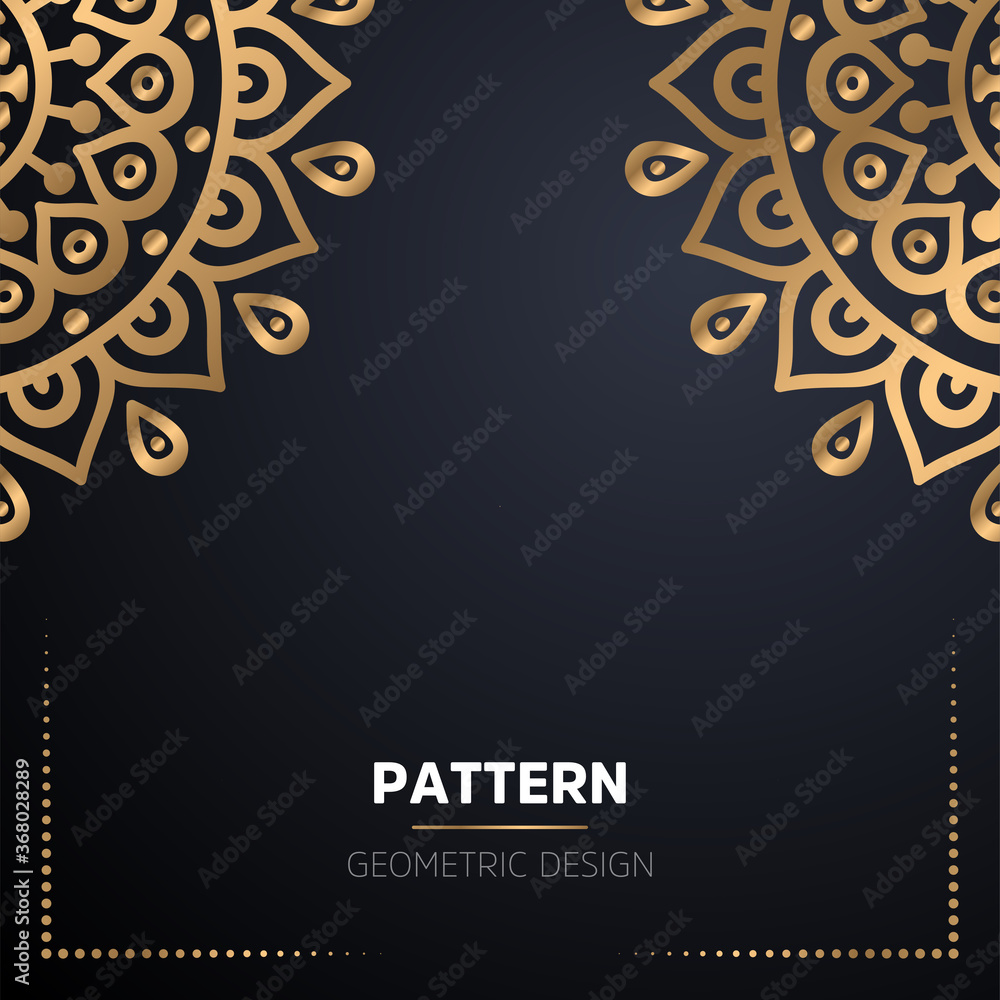 Fototapeta premium luxury ornamental mandala design background