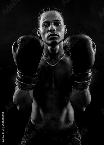 boxer and businessman © Alexmegapixel