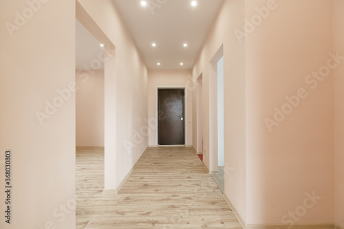 unfurnished house or apartment in bright colors