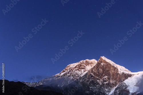 Pandim mountain, Sikkim, India