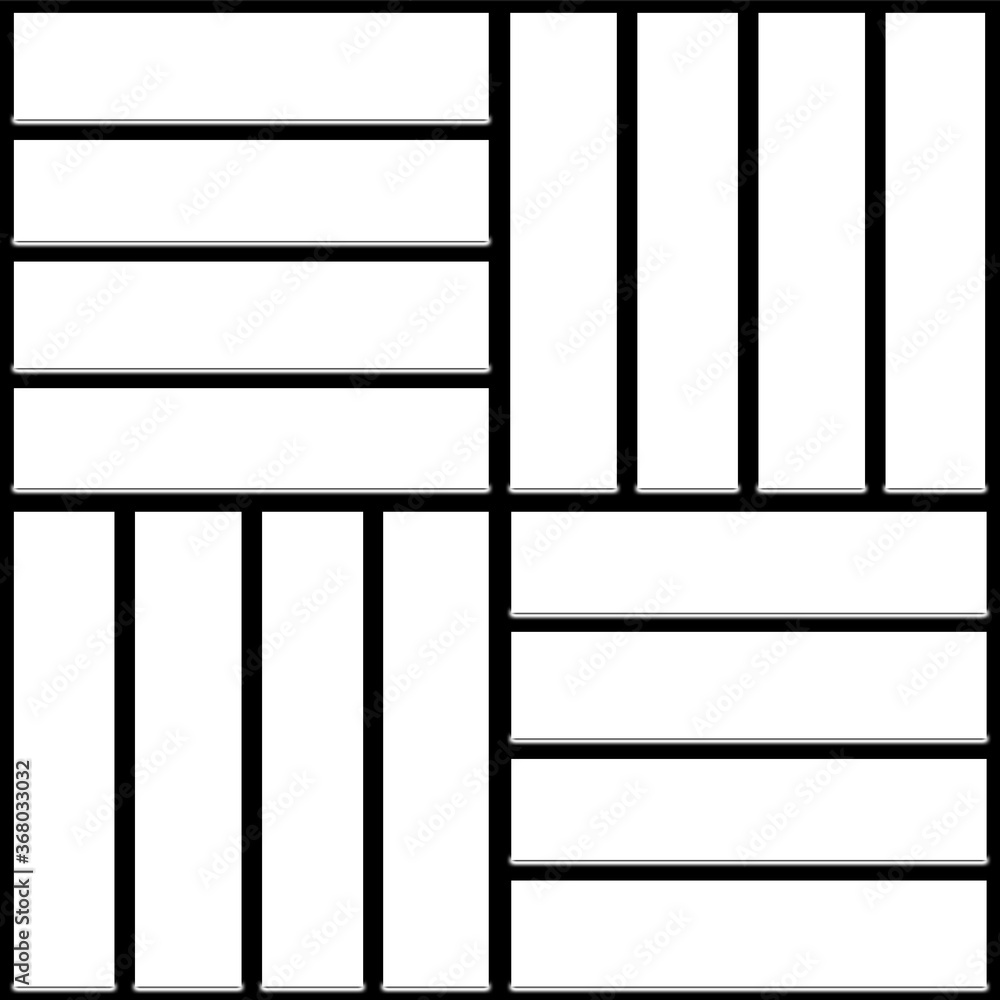 Window grid design isolated on plain white background Window grid design isolated on plain white background