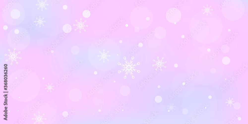Snowflakes. Snow, snowfall. Falling scattered white snowflakes on a gradient background. Vector Snowflakes. Snow, snowfall. Falling scattered white snowflakes on a gradient background. Vector