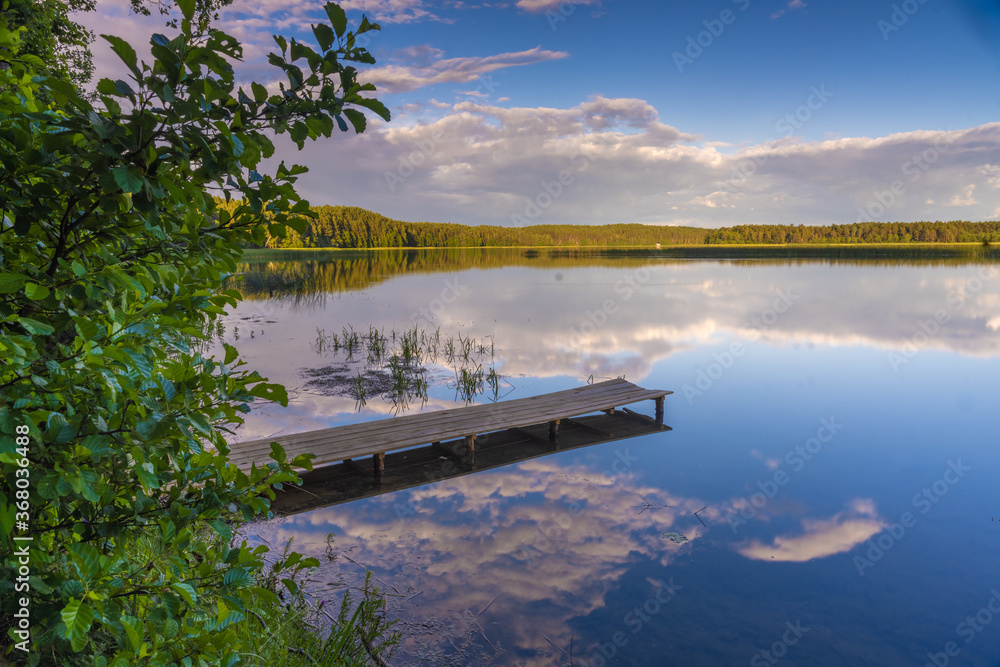Φωτογραφία Camp sites in goergeous lakeside settings in the Aukstaitija National Park, Lithuania