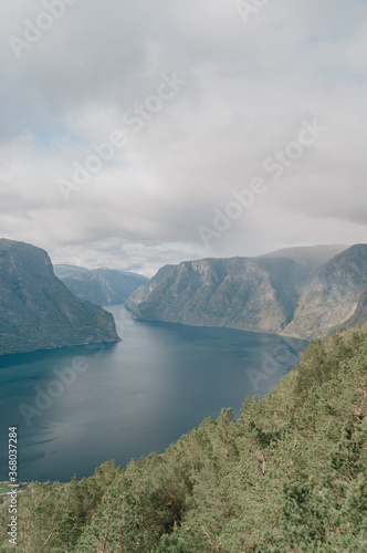 Fototapeta Naklejka Na Ścianę i Meble -  Landscape, light and airy Norway