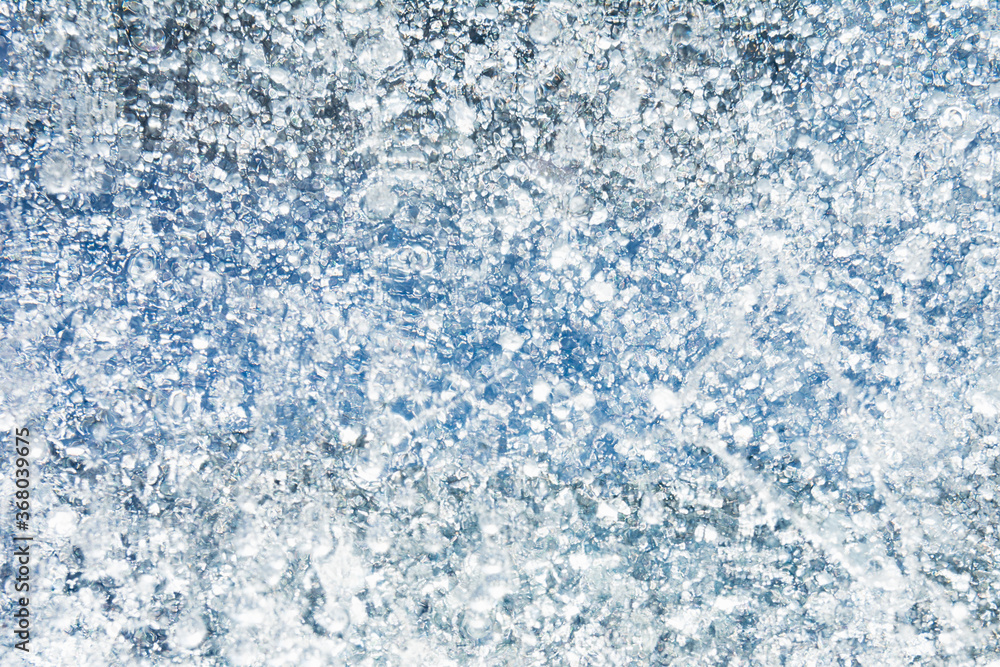Ice texture with different patterns Ice texture with different patterns
