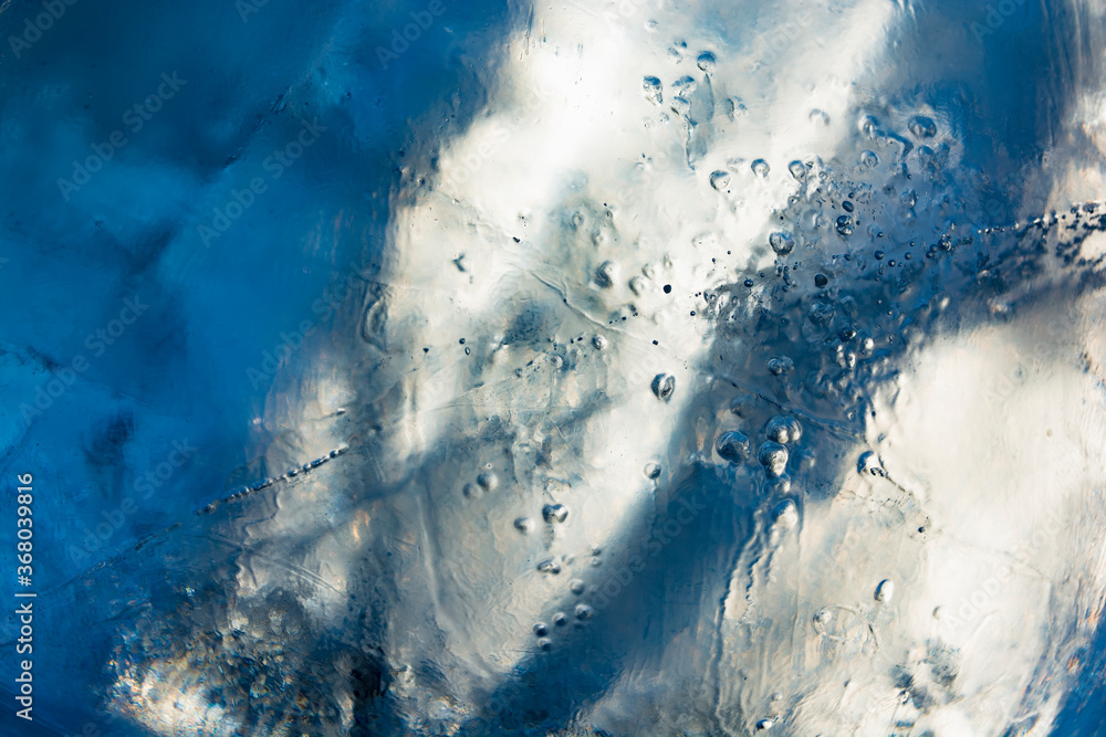 Ice texture with different patterns Ice texture with different patterns