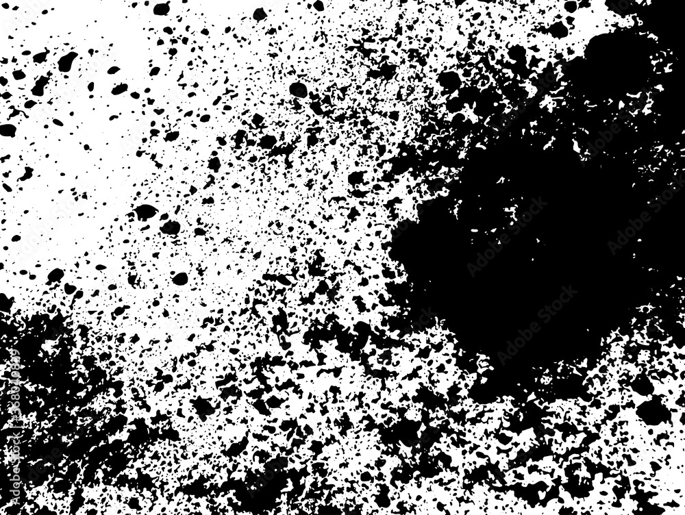 A black and white abstract vector texture made using photographs of thrown powder on paper. The vector file has a background fill layer and a texture layer to enable rapid color scheme changes. A black and white abstract vector texture made using photographs of thrown powder on paper. The vector file has a background fill layer and a texture layer to enable rapid color scheme changes.