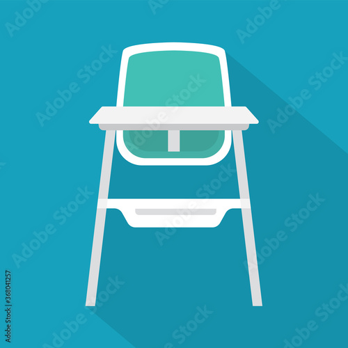 high chair icon- vector illustration