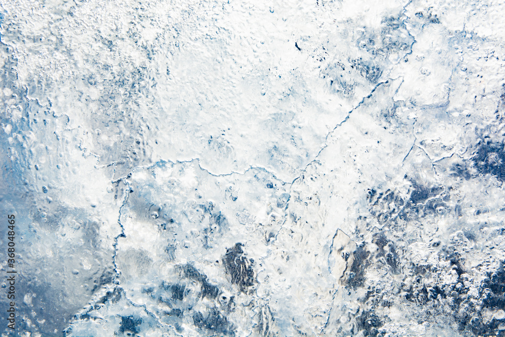 Ice texture with different patterns Ice texture with different patterns
