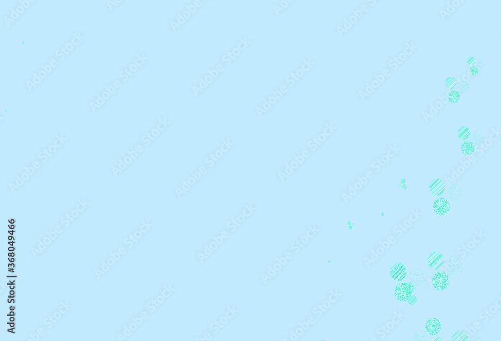 Light Blue, Green vector background with spots. Light Blue, Green vector background with spots.