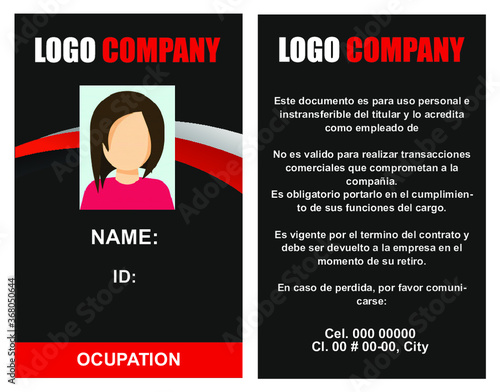 CARNET ROJO NEGRO