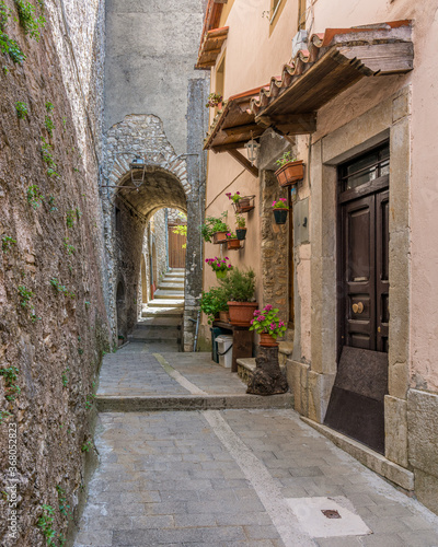 Percile, beautiful village in the province of Rome, in the italian region of Lazio.