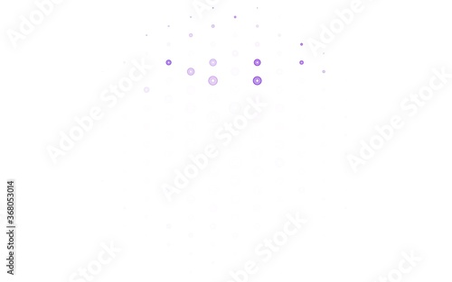 Light Purple vector texture with disks.