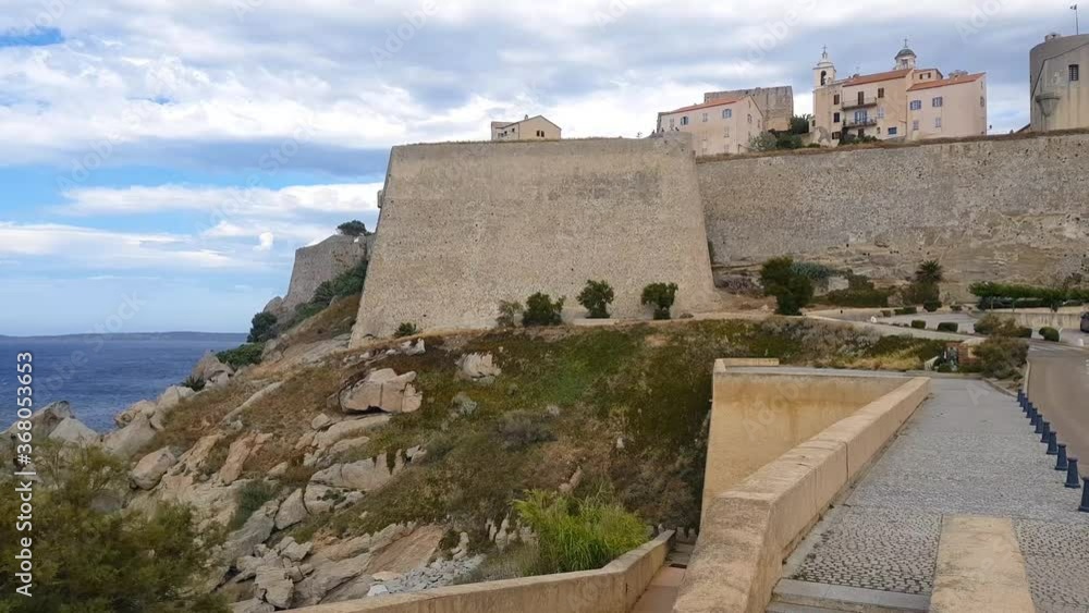 Castle in Calvi, North of Corsica, France Castle in Calvi, North of Corsica, France
