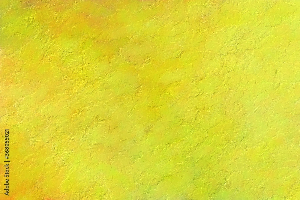 Obraz premium yellow color thick paint strokes texture