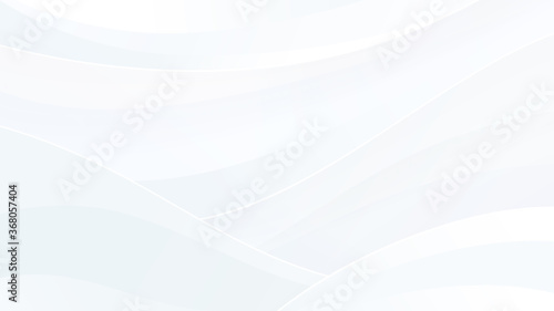 Modern abstract white and gray background with smooth lines and waves