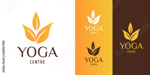 Yoga center logo