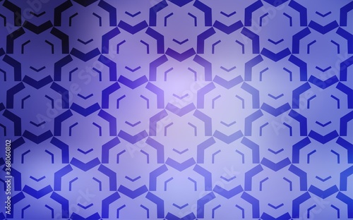 Light Purple vector pattern with lines. A circumflex abstract illustration with gradient. A completely new template for your design.