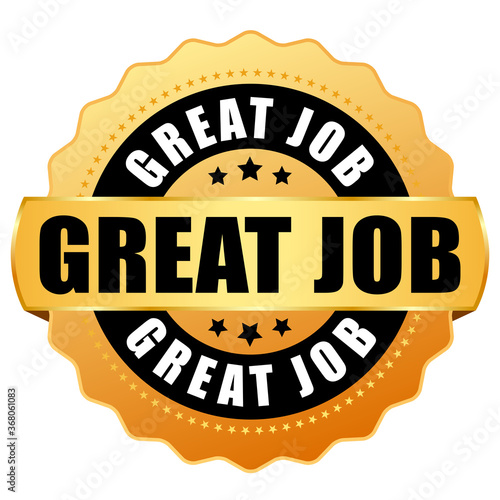 Great job vector icon