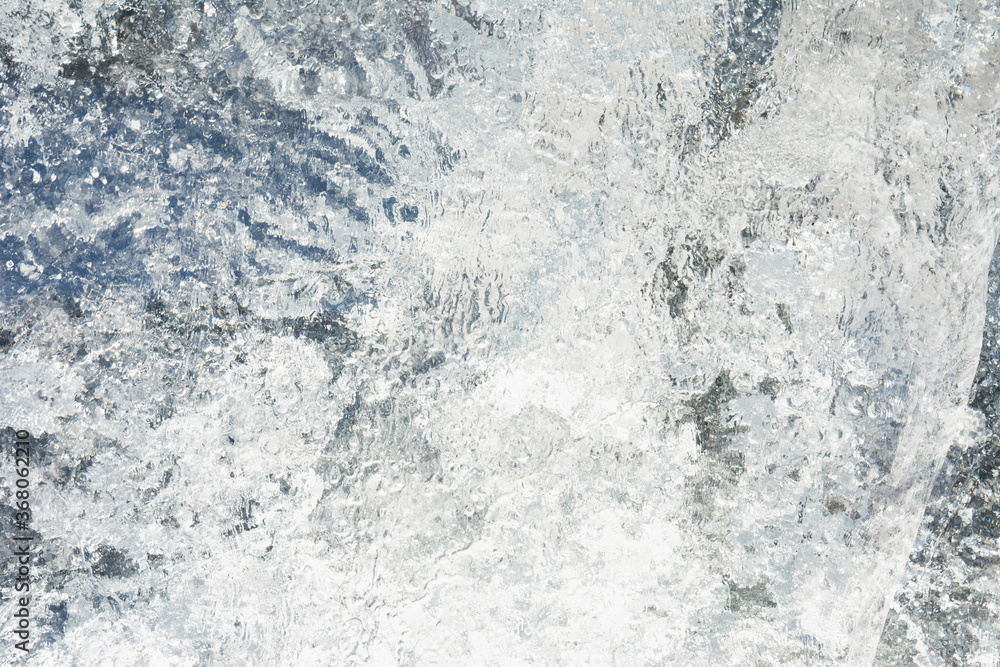 Ice texture with different patterns Ice texture with different patterns
