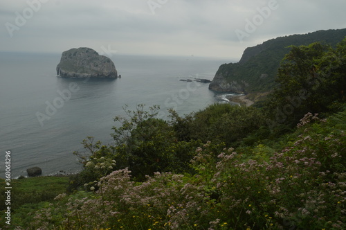 Quadro su tela San Juan de Gaztelugatxe aka Dragonstone from Game of Thrones in real life - Bas