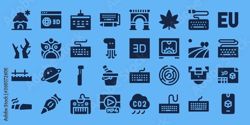 logotype icon set