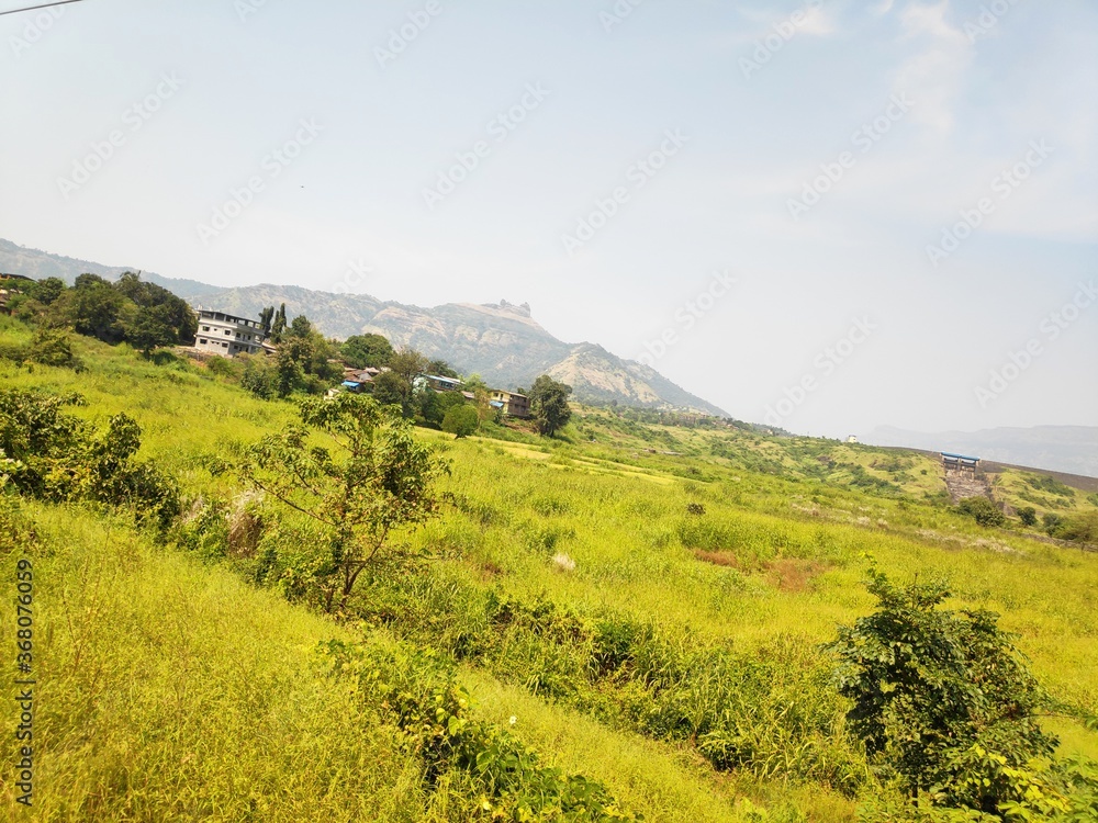 Obraz premium mountain landscape in the summer