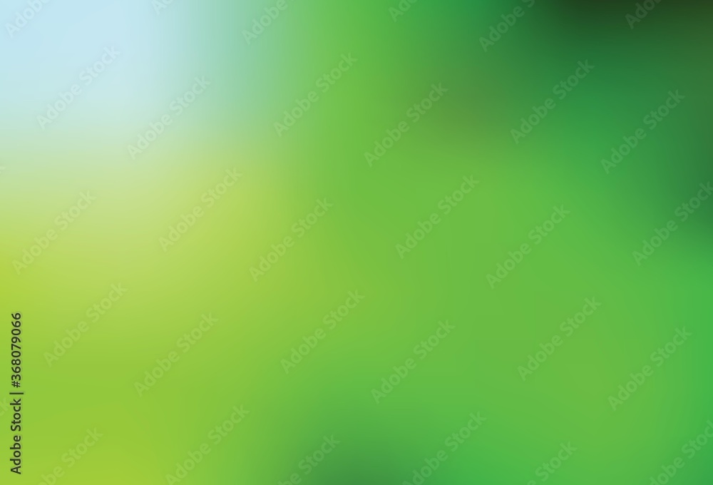 Light Green, Yellow vector blurred template. Light Green, Yellow vector blurred template.