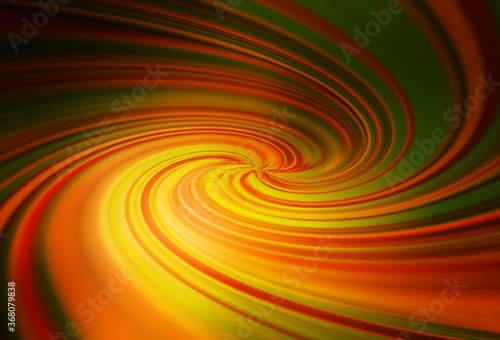 Dark Orange vector abstract blurred layout. New colored illustration in blur style with gradient. Background for designs.