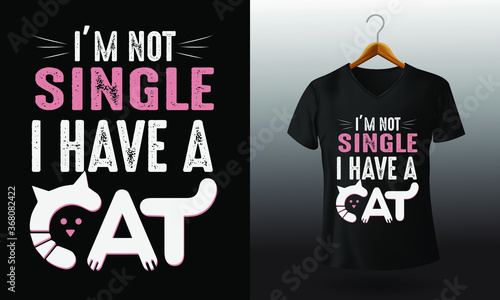Cat T-Shirt design