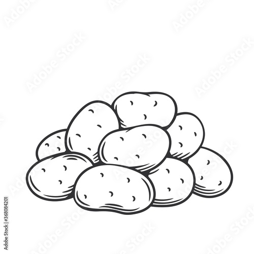 Bunch of potatoes