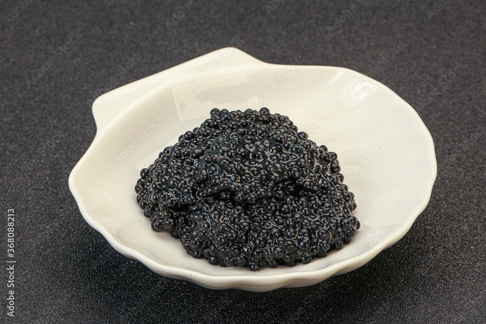 Luxury strugeon fish black caviar Luxury strugeon fish black caviar