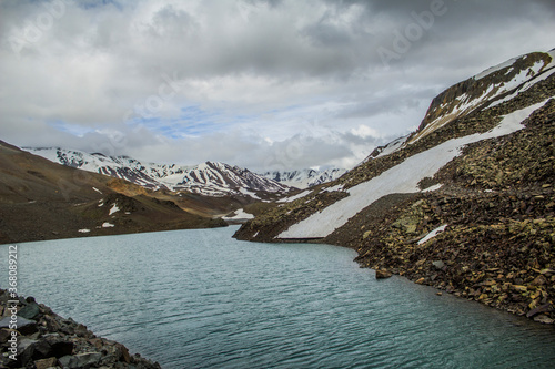 Various views of the Surajtal lake photo