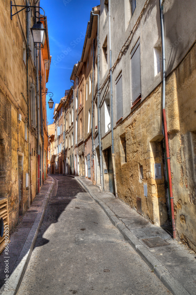 Alley in Aix-en-Provence, France