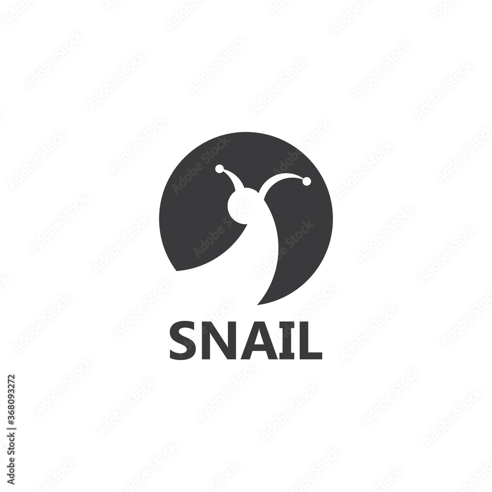 Snail logo vector template icon design Snail logo vector template icon design