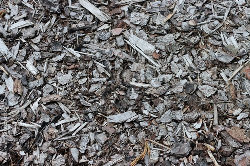garden isolated mulch texture