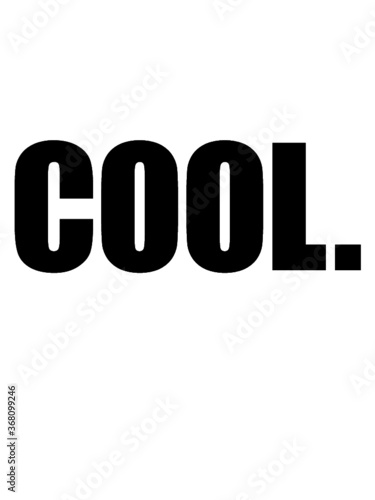Cool Punkt Design Schrift boss