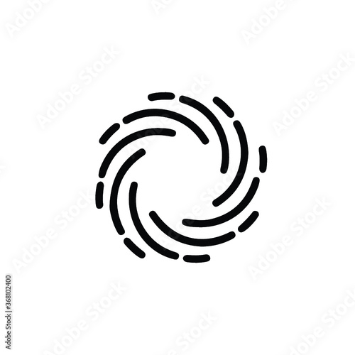 tornado vortex Icon Vector Illustration