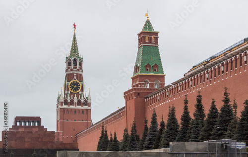 Fototapeta Naklejka Na Ścianę i Meble -  The Moscow Kremlin wall