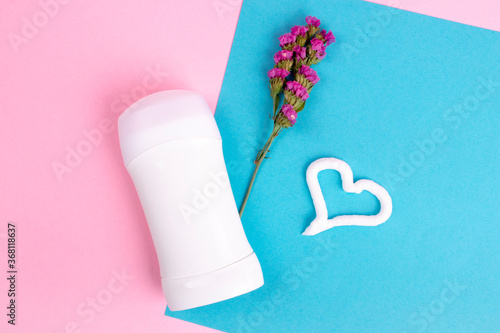 Cosmetics spa mock-up isolated on color background. Cosmetic bottle mock up.