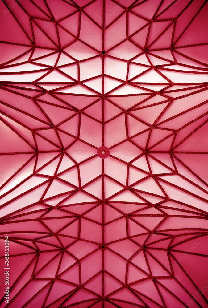 Naklejka premium Stary sufit z dużego kościoła tło do projektów graficznych