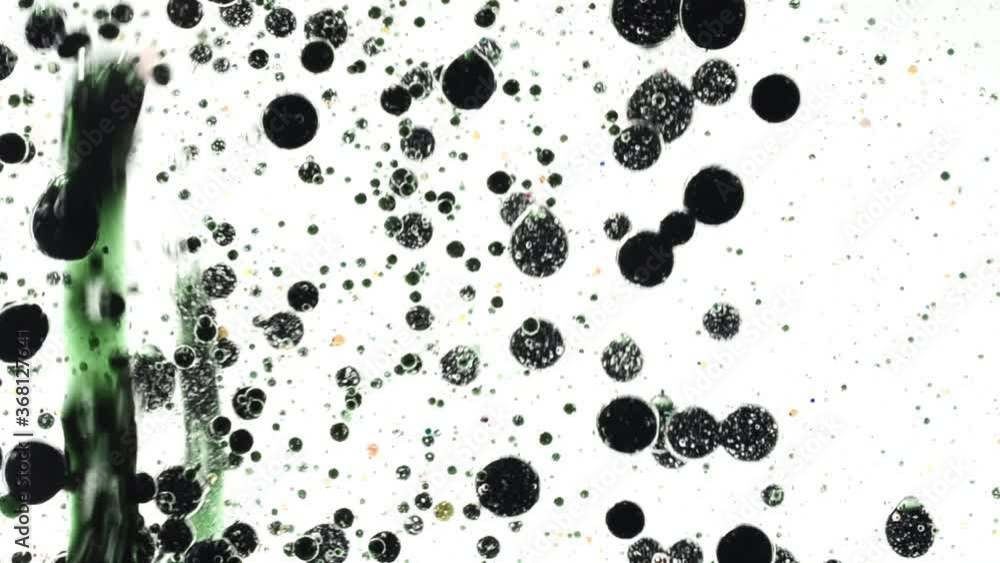 Background from bubbles. Motion of bubbles.
Background from bubbles. Motion of bubbles.