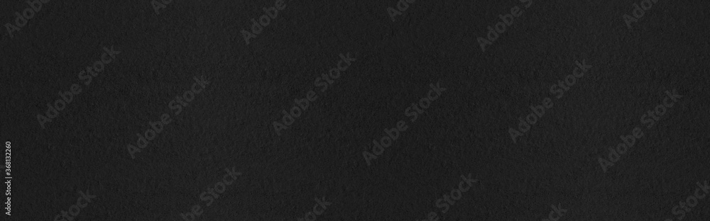 Panorama of  Black leather pattern and seamless background