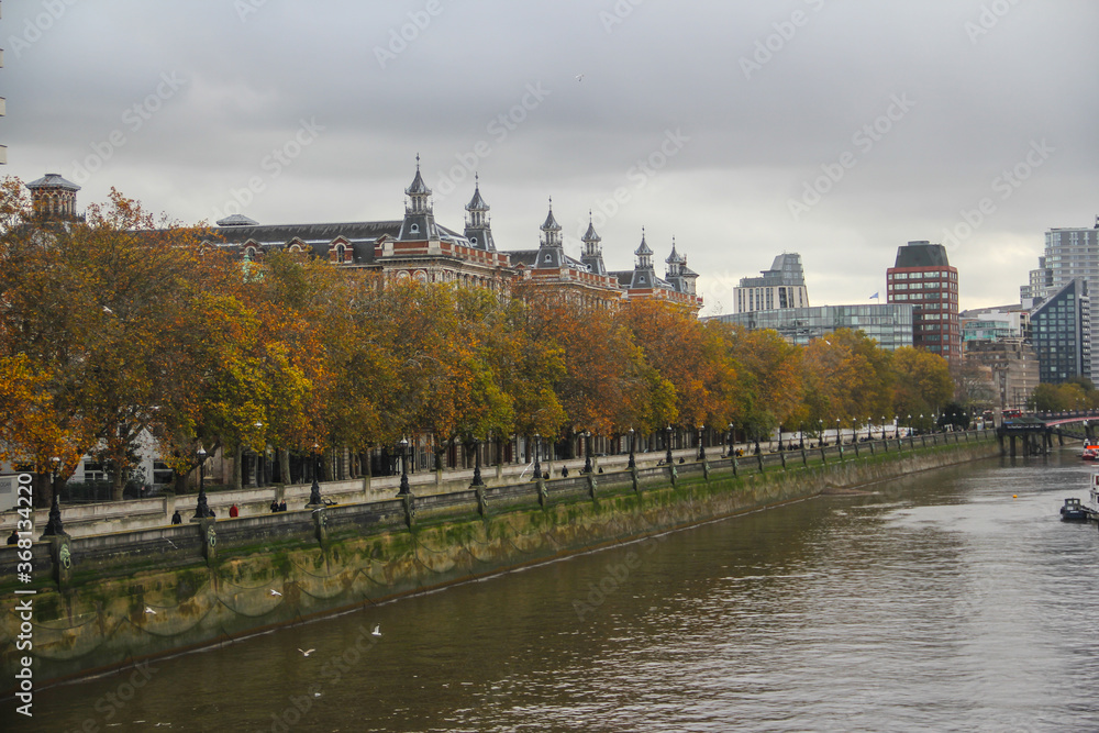 Obraz premium river thames