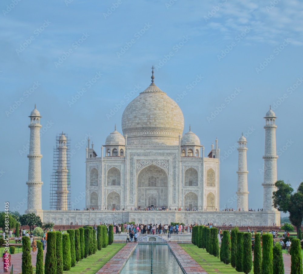 Fototapeta premium taj mahal agra india