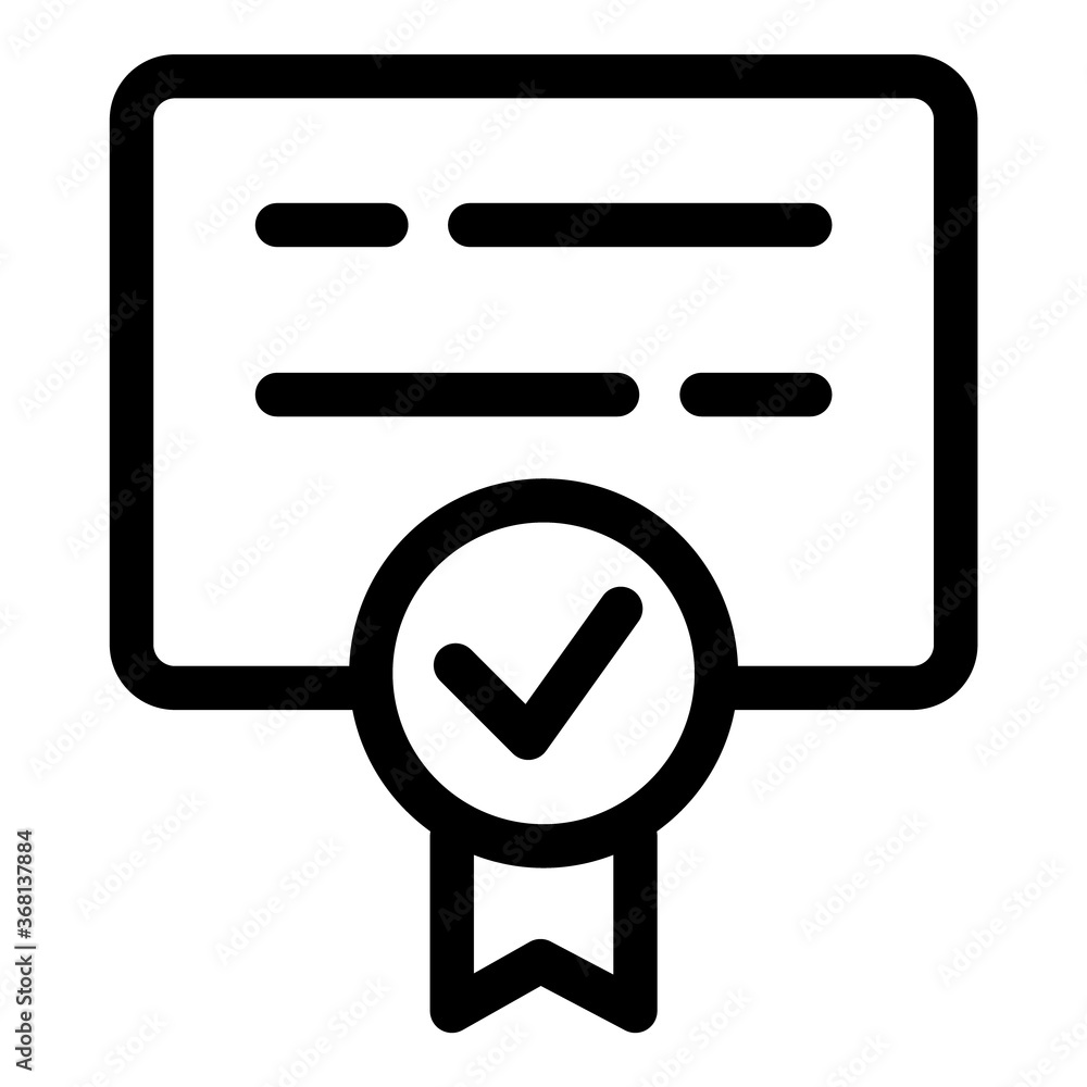 Diploma Flat Icon Isolated On White Background Diploma Flat Icon Isolated On White Background